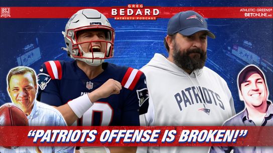 .@athleticgreens Podcast & Video: Bedard Patriots Pod - Fixing a broken offense during the bye taken at BSJ Headquarters (Patriots)